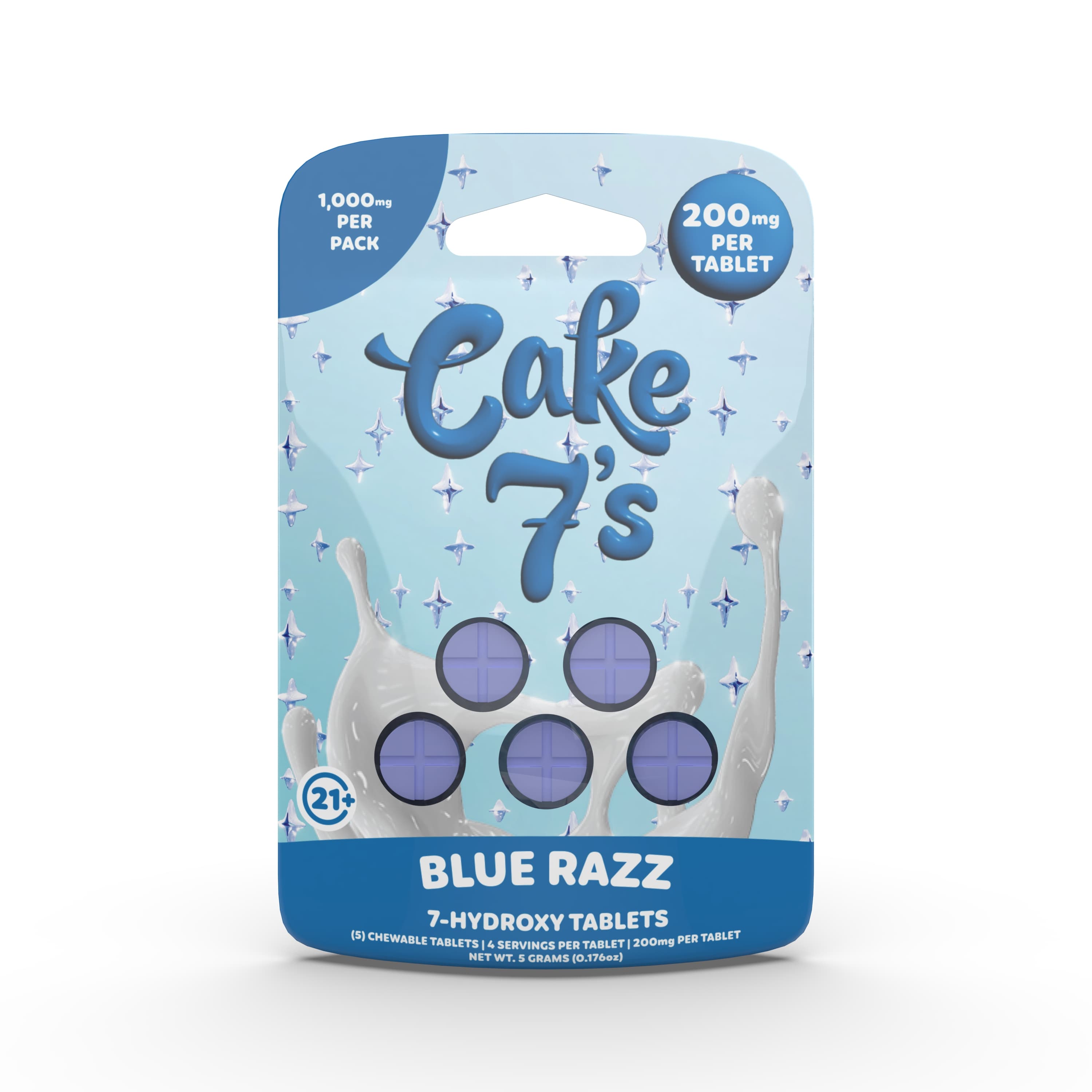 Cake 7's 7OH Blue Razz
